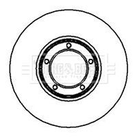 BORG & BECK Piduriketas BBD4870